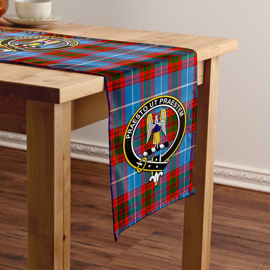 Preston Tartan Crest Table Runner