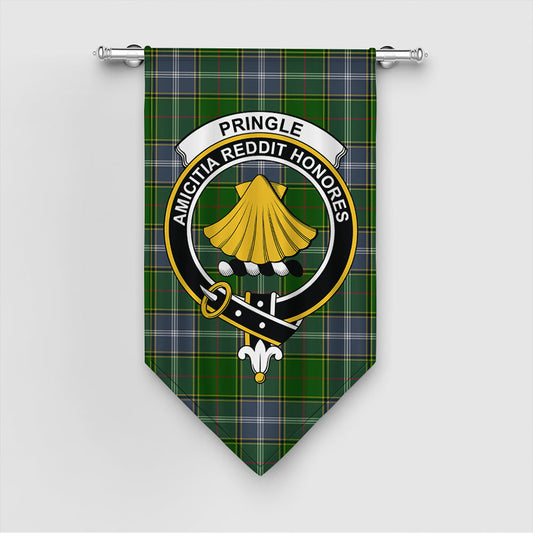 Pringle Tartan Crest Gonfalon