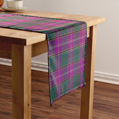 Pringle Weathered Tartan Crest Table Runner