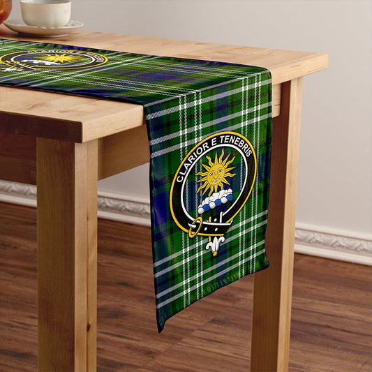 Purves Tartan Crest Table Runner