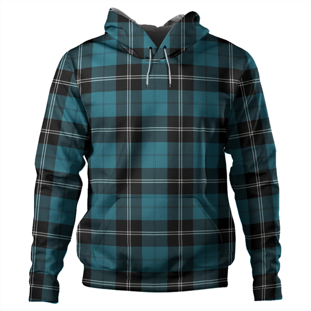 Ramsay Blue Ancient Tartan Plaid Hoodie