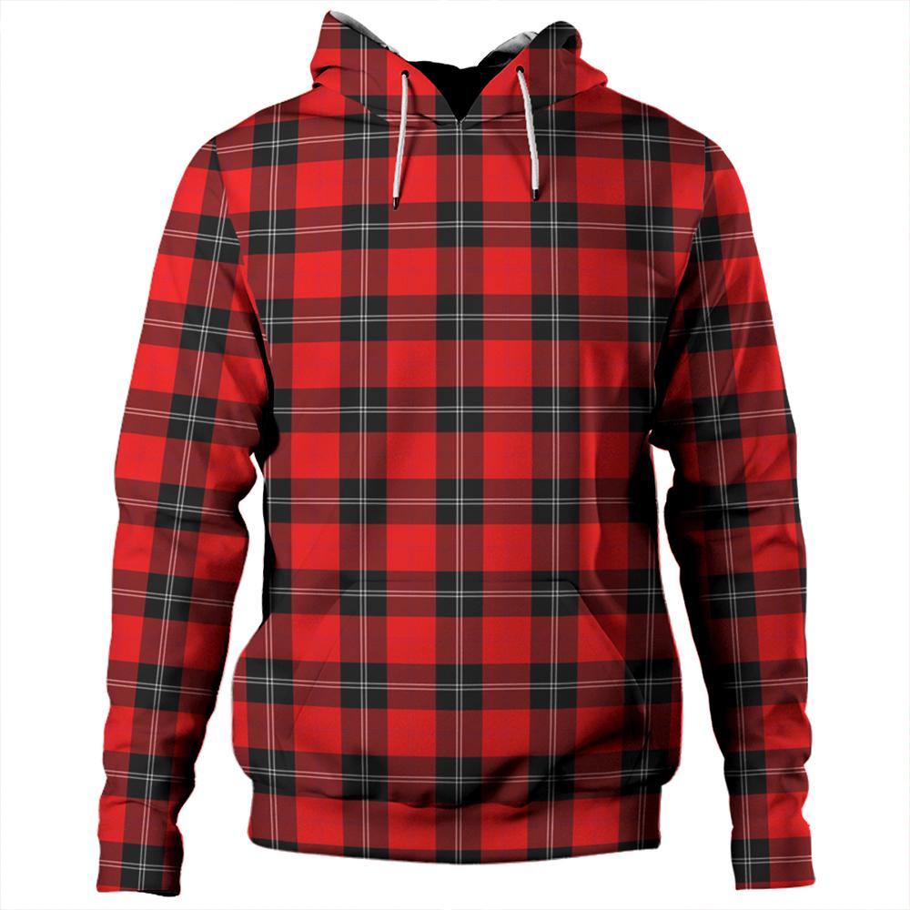 Ramsay Modern Tartan Plaid Hoodie