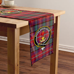 Rattray of Lude Weathered Tartan Crest Table Runner