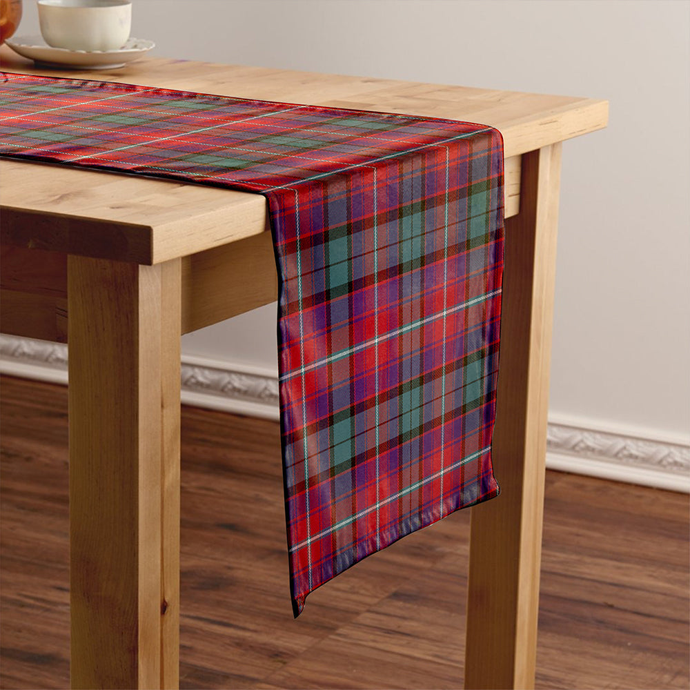 Rattray of Lude Weathered Tartan Crest Table Runner