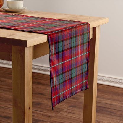 Rattray of Lude Weathered Tartan Crest Table Runner