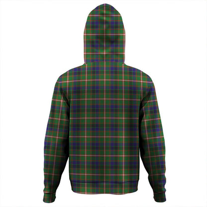 Reid Green Tartan Plaid Hoodie