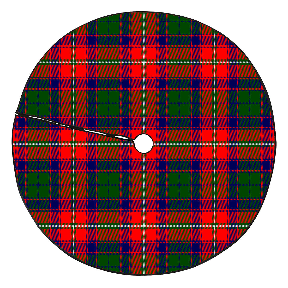 Riddell Tartan Plaid Christmas Tree Skirt