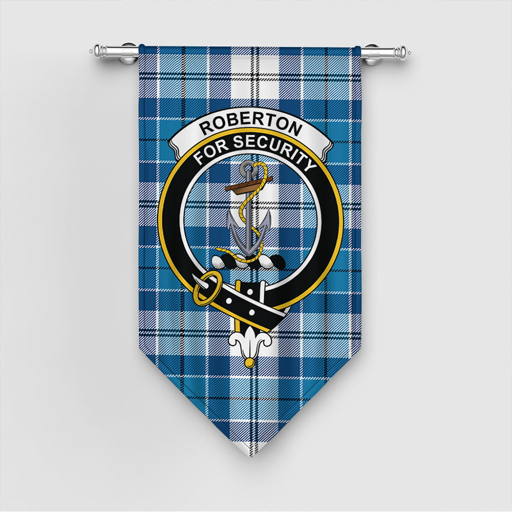 Roberton Tartan Crest Gonfalon