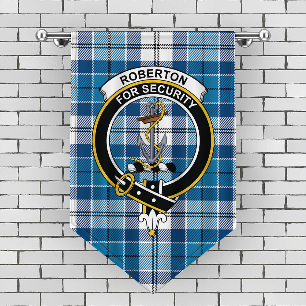 Roberton Tartan Crest Gonfalon