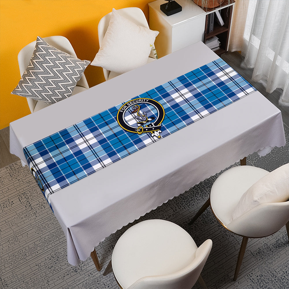 Roberton Tartan Crest Table Runner