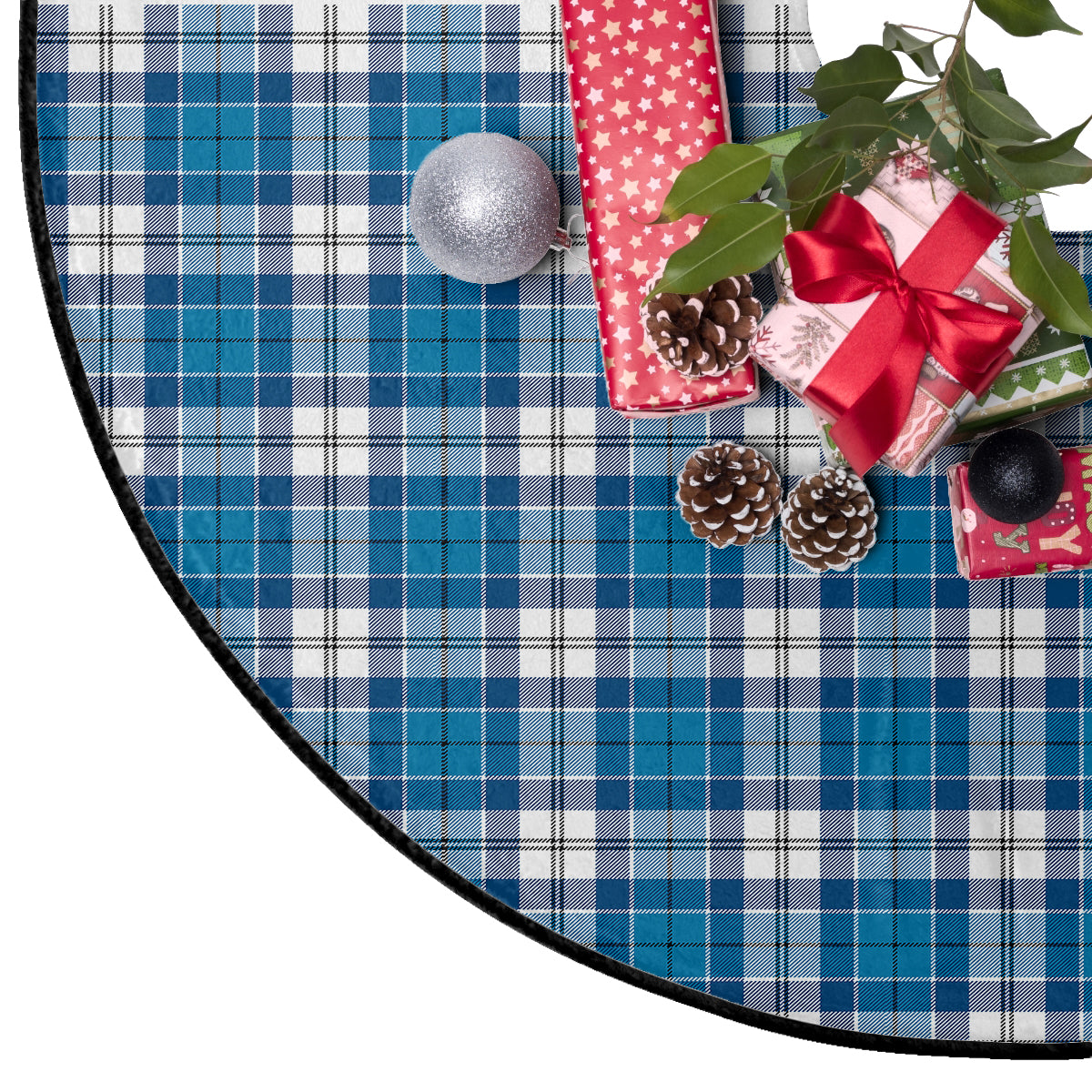 Roberton Tartan Plaid Christmas Tree Skirt