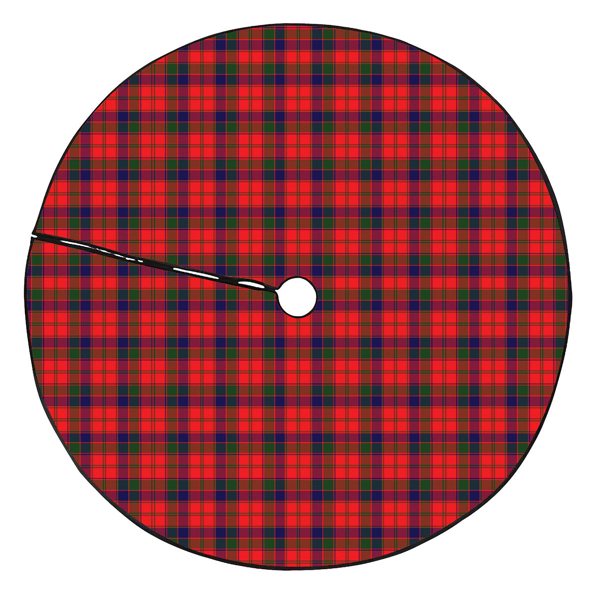 Robertson Modern Tartan Plaid Christmas Tree Skirt