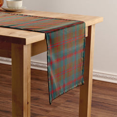 Robertson of Struan Weathered Tartan Crest Table Runner