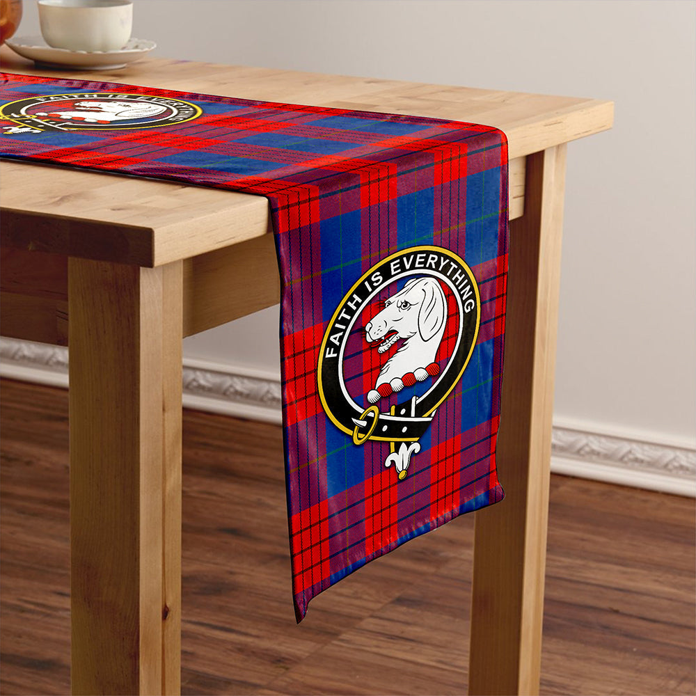 Robinson Dress (Robins Dress) Modern Tartan Crest Table Runner