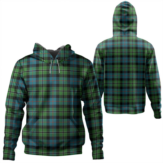 Rose Hunting Ancient Tartan Plaid Hoodie