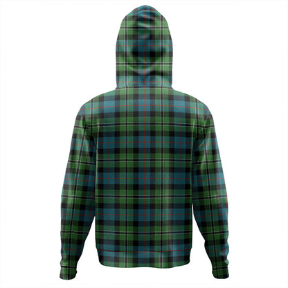 Rose Hunting Ancient Tartan Plaid Hoodie