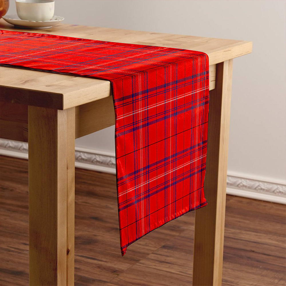 Rose of Kilravock Modern Tartan Crest Table Runner