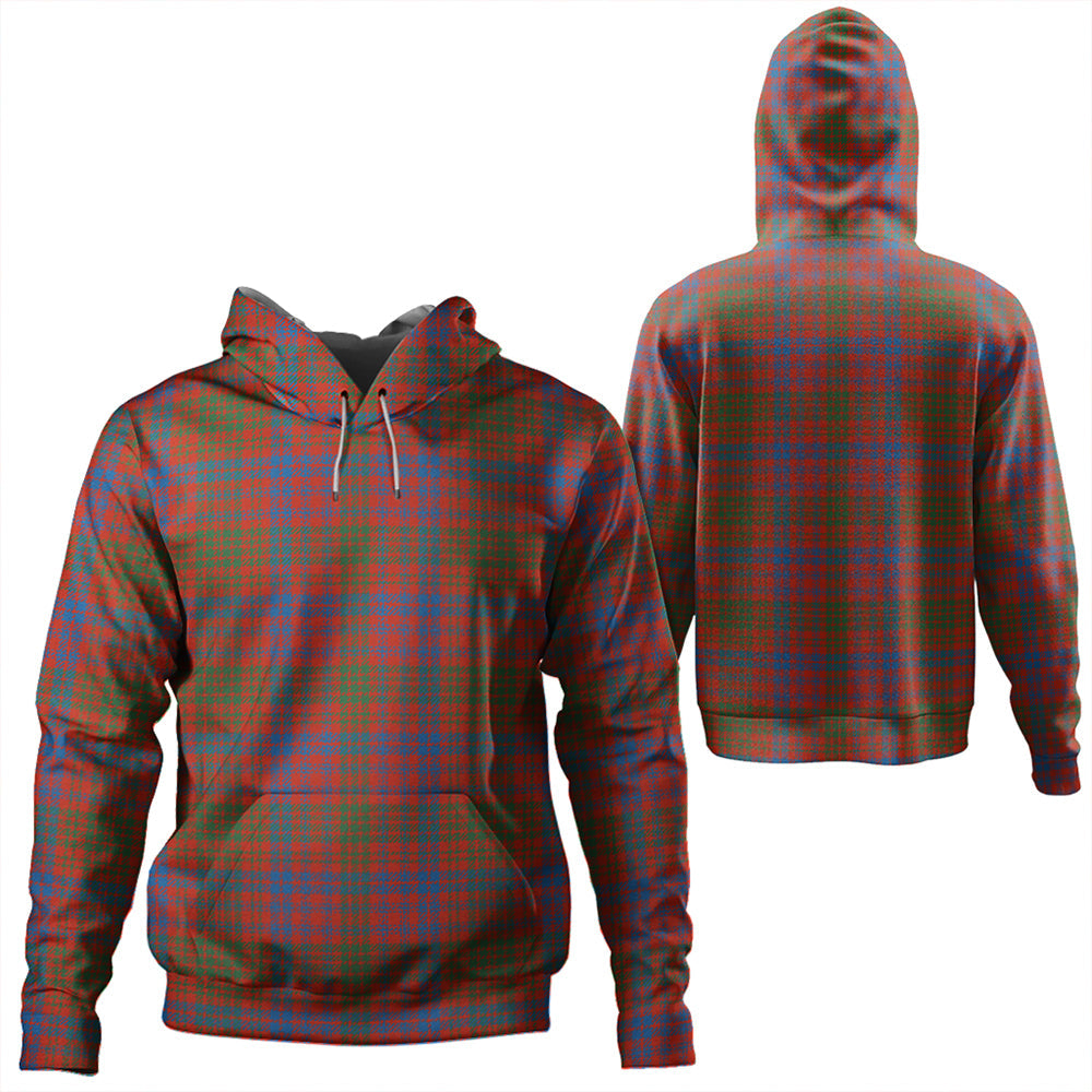 Ross Ancient Tartan Plaid Hoodie