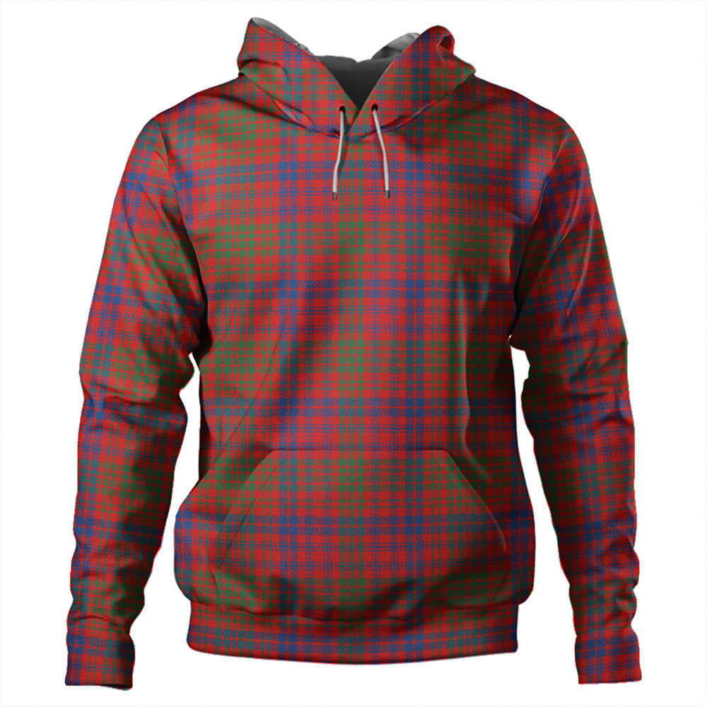 Ross Modern Tartan Plaid Hoodie