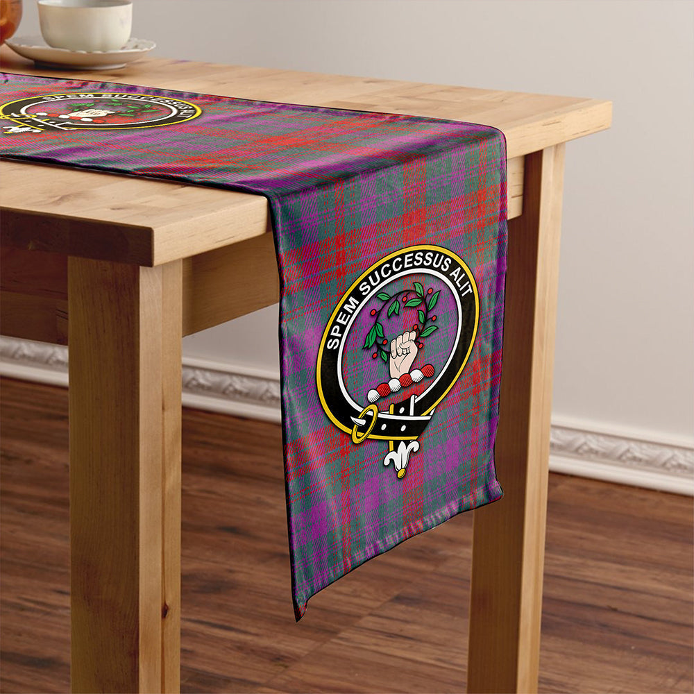 Ross (Wilsons) Tartan Crest Table Runner