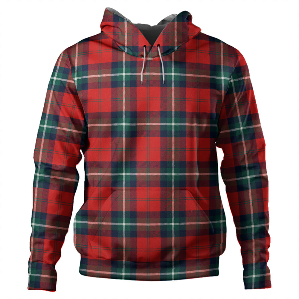 Ruthven Modern Tartan Plaid Hoodie