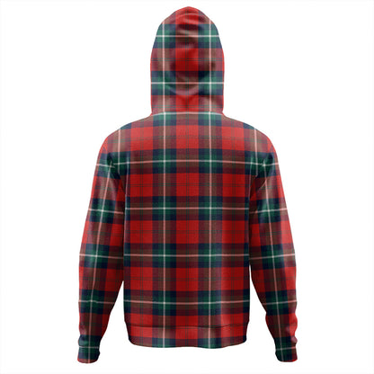 Ruthven Modern Tartan Plaid Hoodie