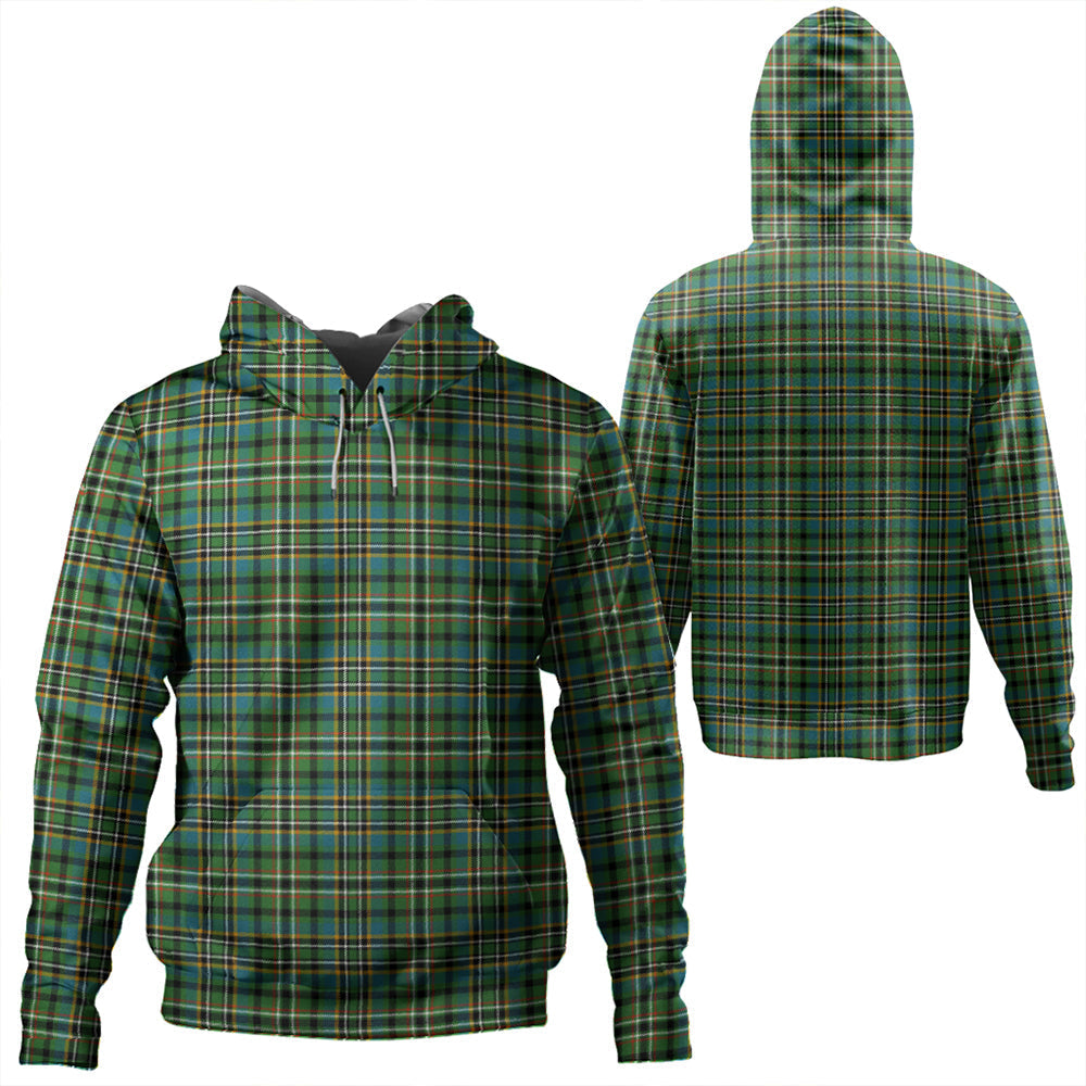 Scott Green Ancient Tartan Plaid Hoodie