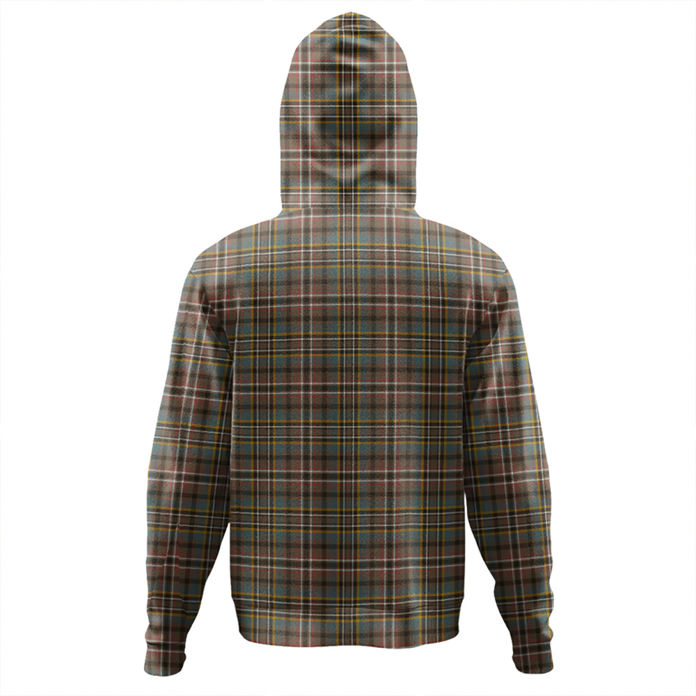 Scott Green Weathered Tartan Plaid Hoodie