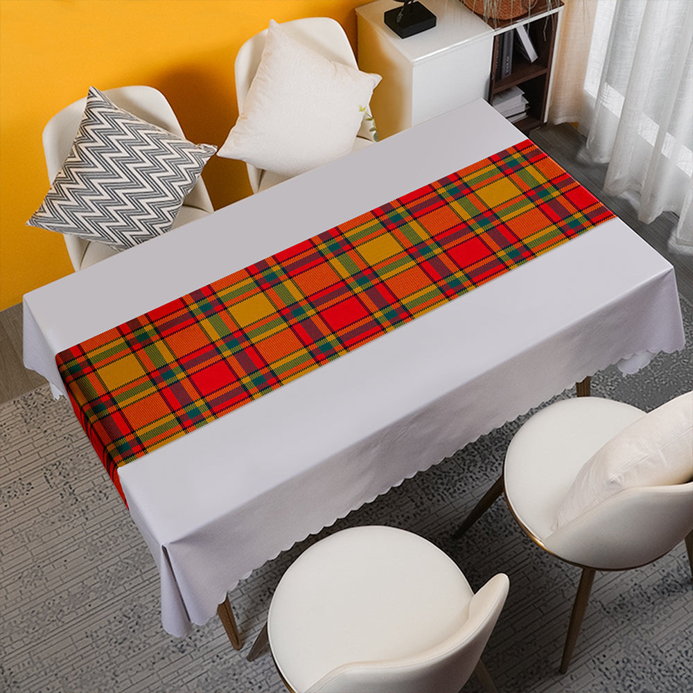 Scrimgeour of Glassary Modern Tartan Crest Table Runner