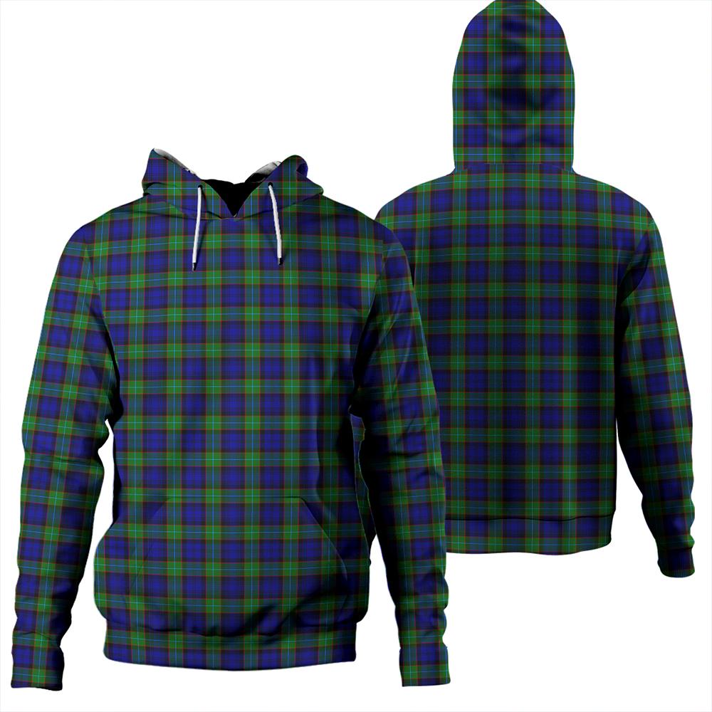 Sempill Modern Tartan Plaid Hoodie