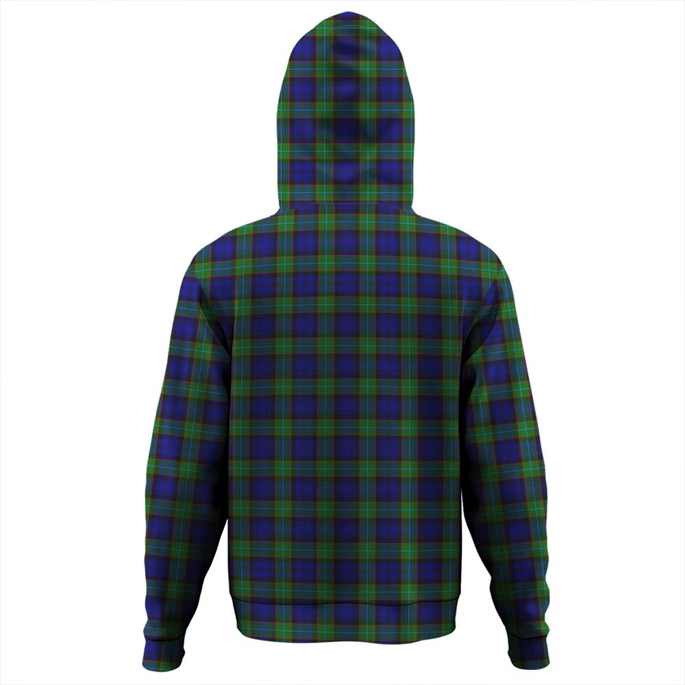 Sempill Modern Tartan Plaid Hoodie