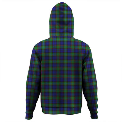 Sempill Modern Tartan Plaid Hoodie