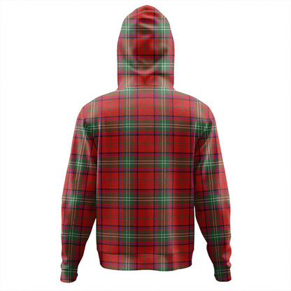 Seton Modern Tartan Plaid Hoodie