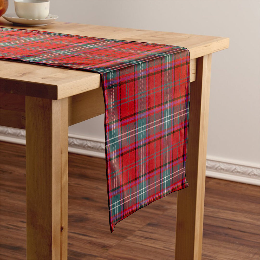 Seton Weathered Tartan Crest Table Runner