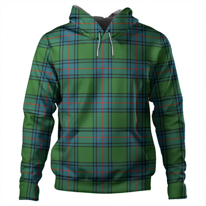 Shaw Ancient Tartan Plaid Hoodie