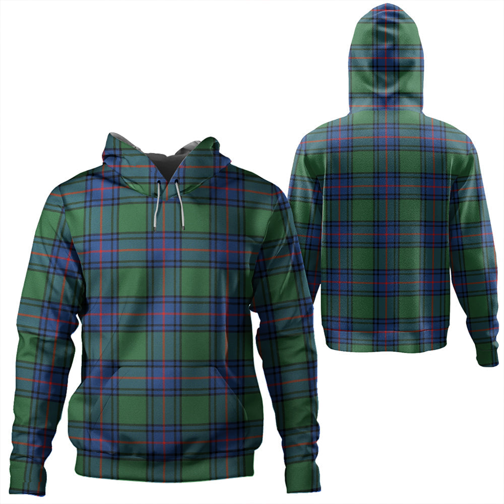 Shaw Modern Tartan Plaid Hoodie