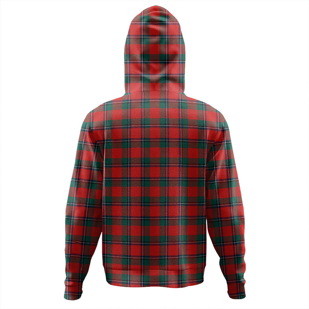 Sinclair Modern Tartan Plaid Hoodie