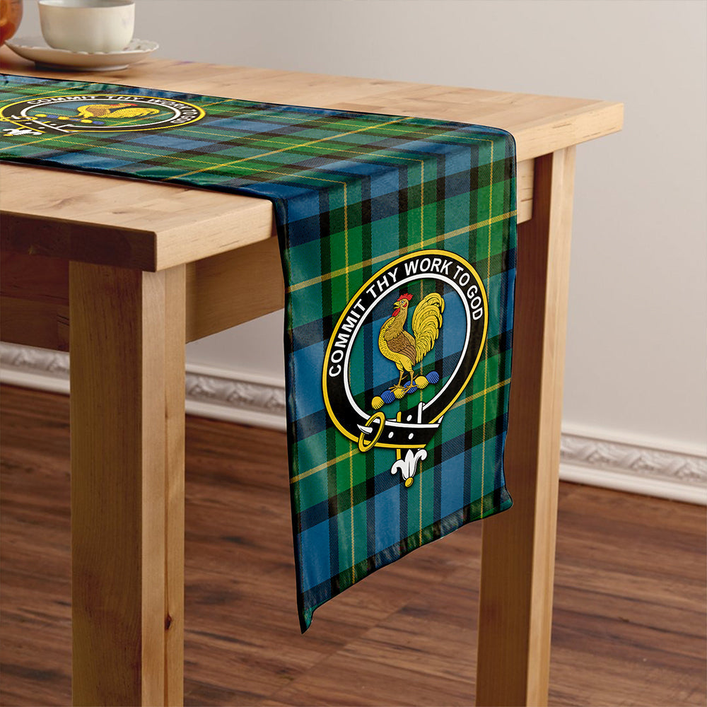 Sinclair of Ulster Ancient Tartan Crest Table Runner