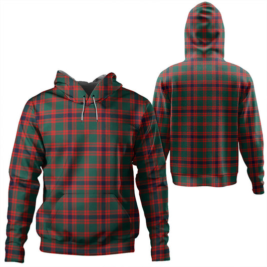 Skene Modern Tartan Plaid Hoodie