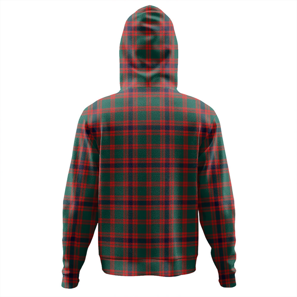 Skene Modern Tartan Plaid Hoodie