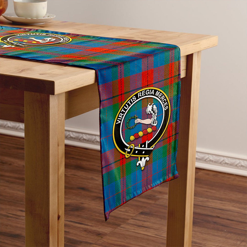 Skene of Cromar Ancient Tartan Crest Table Runner