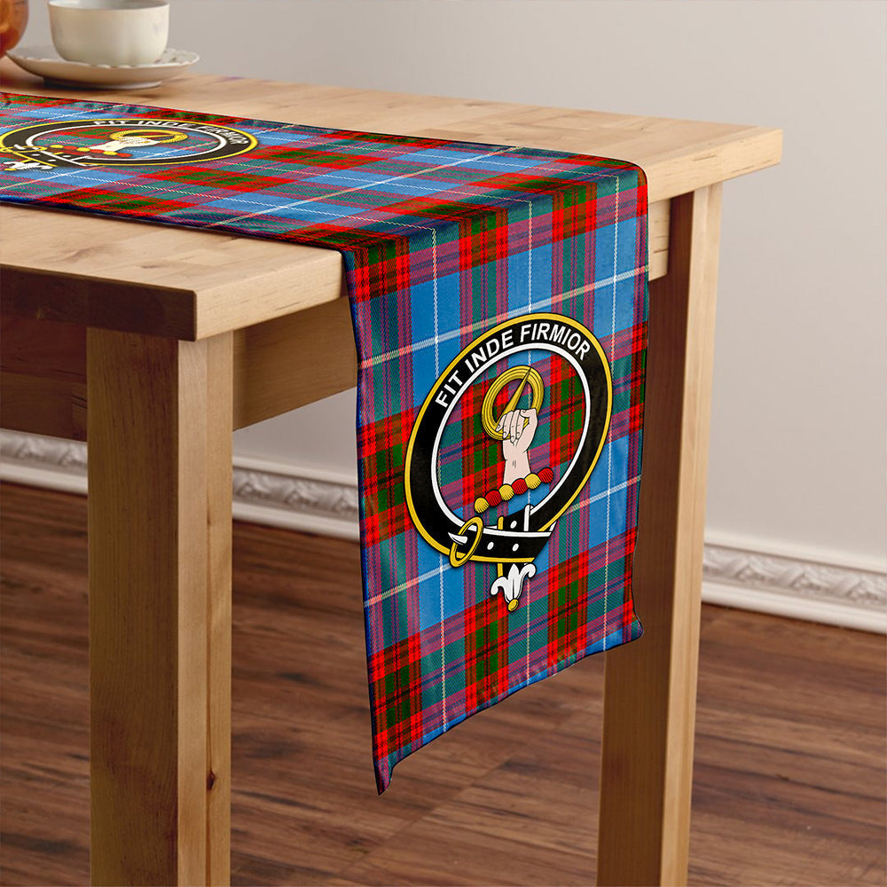 Skirving Tartan Crest Table Runner