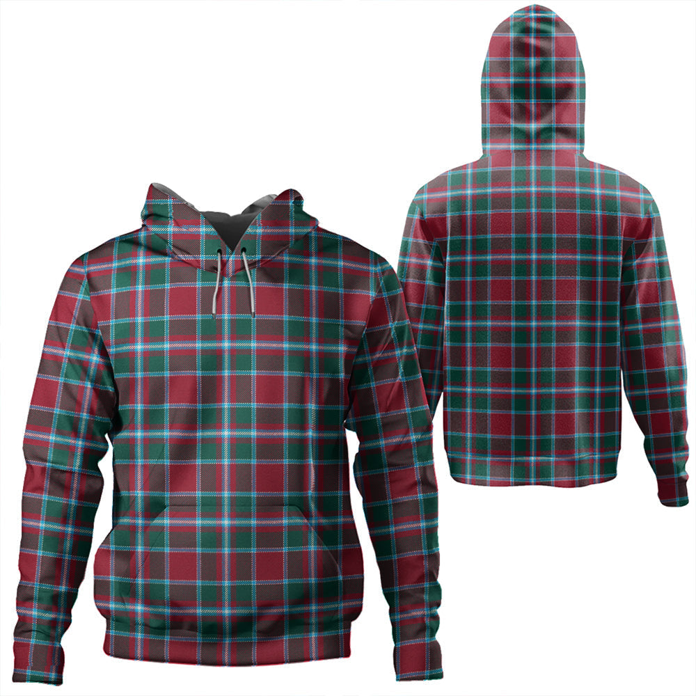 Spens Modern Tartan Plaid Hoodie