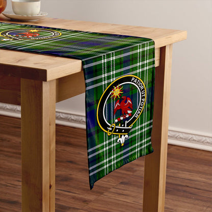 Spottiswood Tartan Crest Table Runner