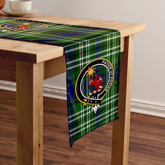 Spottiswood Tartan Crest Table Runner