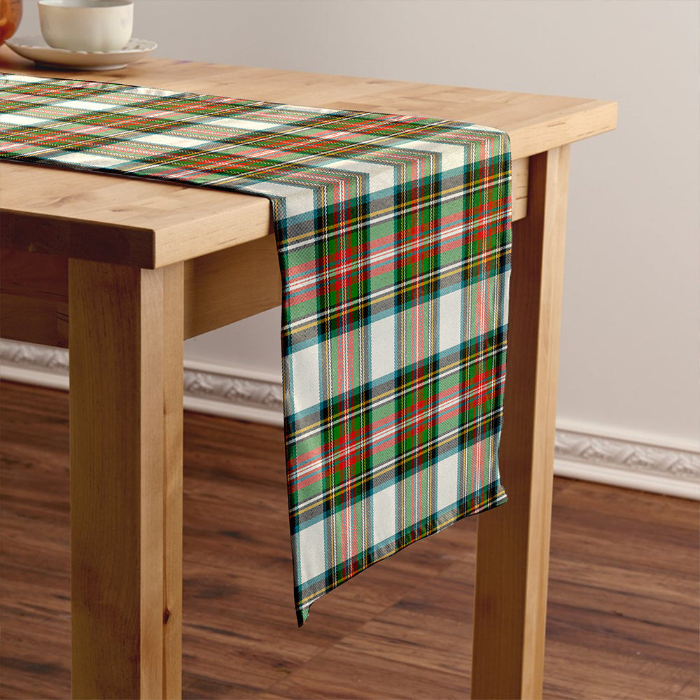 Stewart Dress Ancient Tartan Crest Table Runner