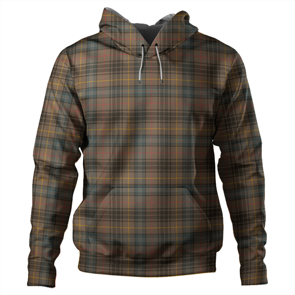 Stewart Hunting Weathered Tartan Plaid Hoodie