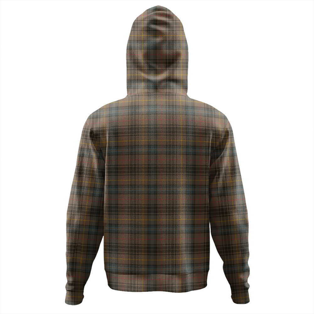 Stewart Hunting Weathered Tartan Plaid Hoodie