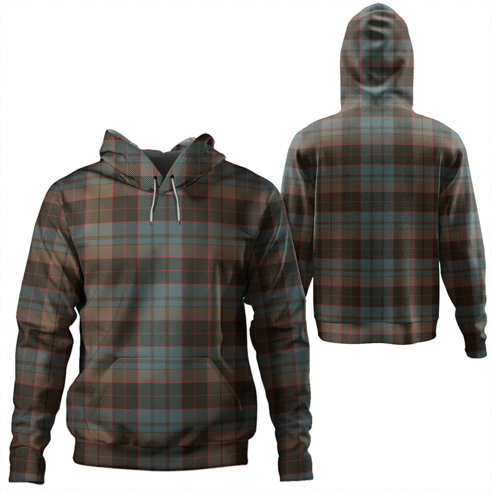 Stewart Old Weathered Tartan Plaid Hoodie