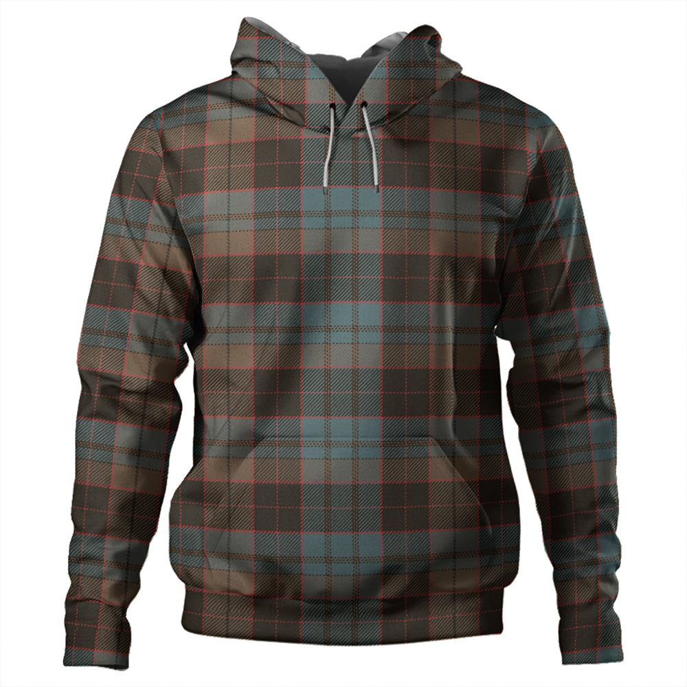 Stewart Old Weathered Tartan Plaid Hoodie